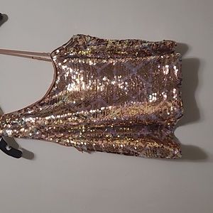 Free peopl sequin top